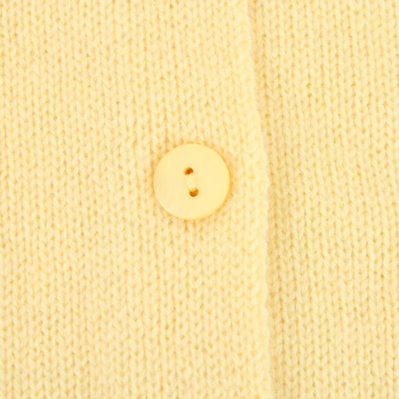 NWT Reformation Clara Cashmere Crew Neck Cardigan in Parmesan Size Large - Picture 7 of 12